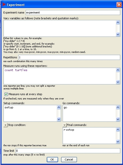 Put r:stop in the behaviorspace final commands